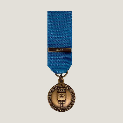 Miniatyrmedalj (FMIntBM IRAK)