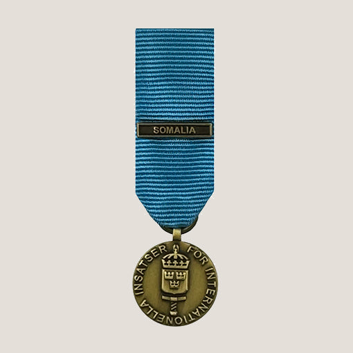 Miniatyrmedalj (FMIntBM SOMALIA)