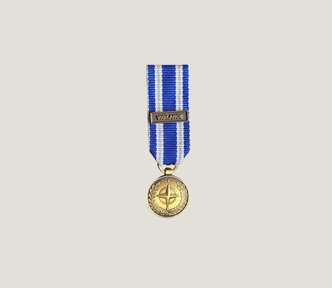 Miniatyrmedalj (NATO Vigilance)