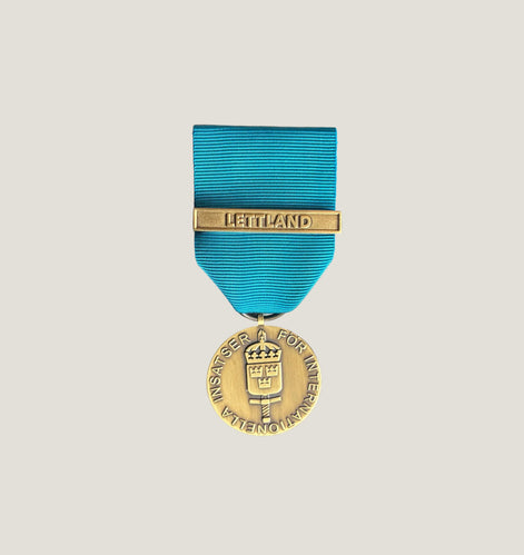 Originalmedalj (FMIntBM LETTLAND)